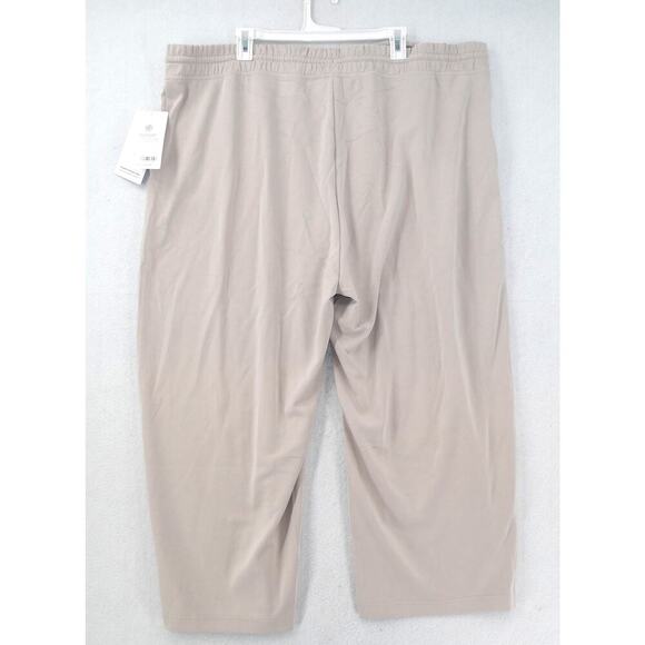 NEW Athleta Seasoft Mid Rise Straight Pants Women's Plus 3X  Bone Tan - Picture 8 of 8